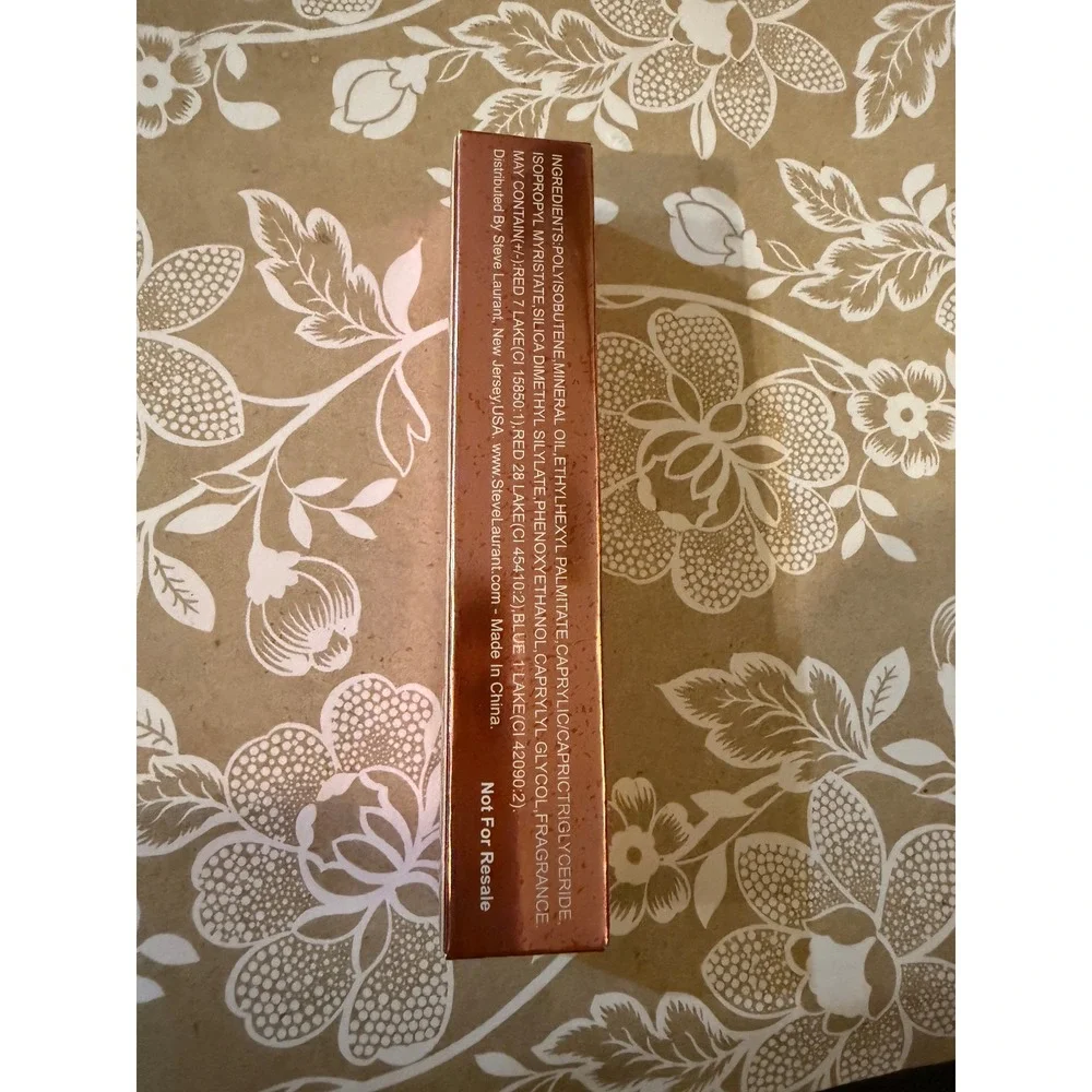 Steve‎ Laurant Lip Oil Orchid Shade Hydrating Tinted Gloss Luxury Beauty